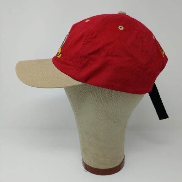 Paramount Headgear Cabela's Slideback Hat Embroidered Logo Red OSFA - Picture 5 of 11